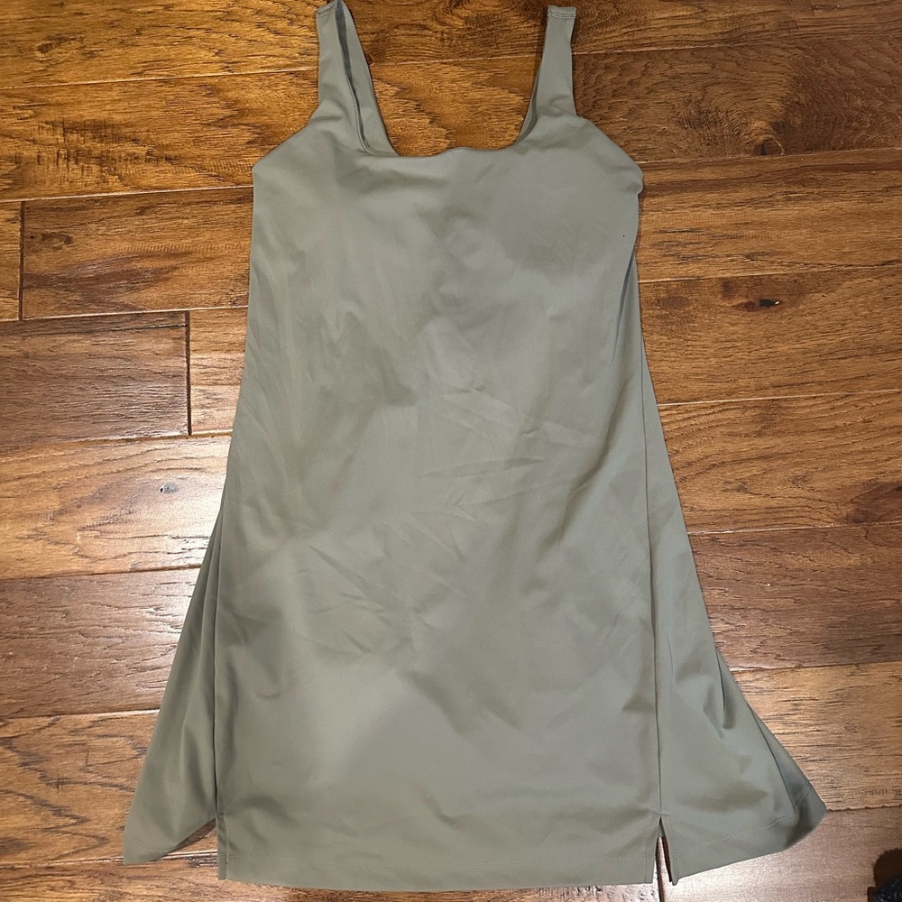 Olive Green Athletic Dress
